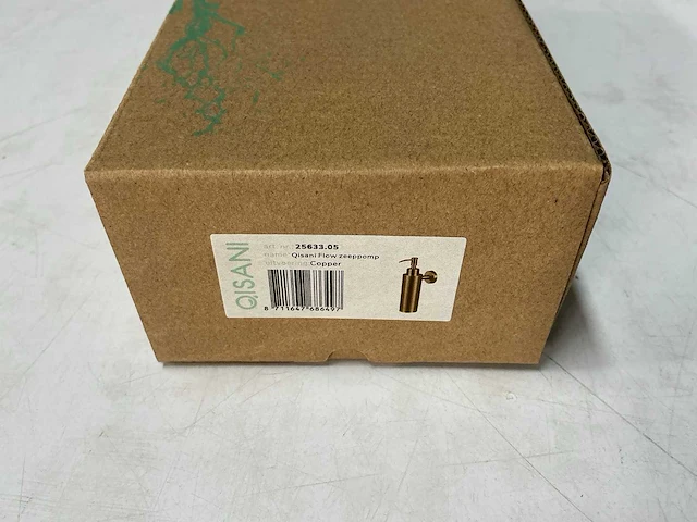 Qisani - flow - zeepdispenser - copper - afbeelding 3 van  4