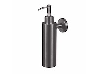 Qisani - flow - zeepdispenser - gun metal - afbeelding 1 van  4
