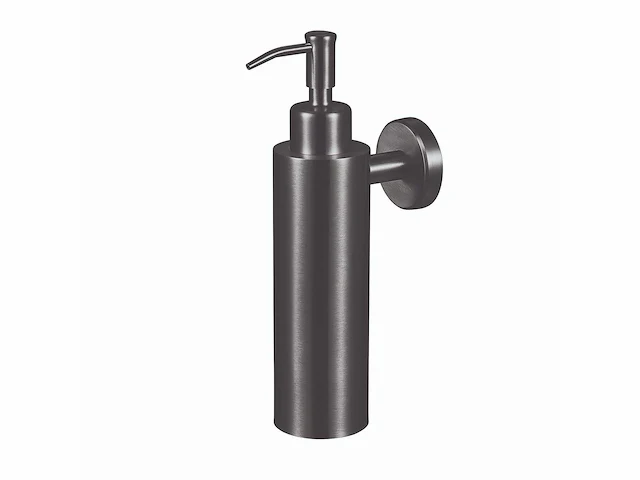 Qisani - flow - zeepdispenser - gun metal - afbeelding 1 van  4