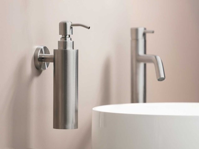 Qisani - flow - zeepdispenser - rvs - afbeelding 2 van  3