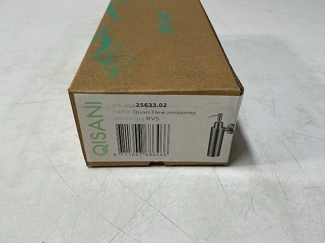 Qisani - flow - zeepdispenser - rvs - afbeelding 4 van  5
