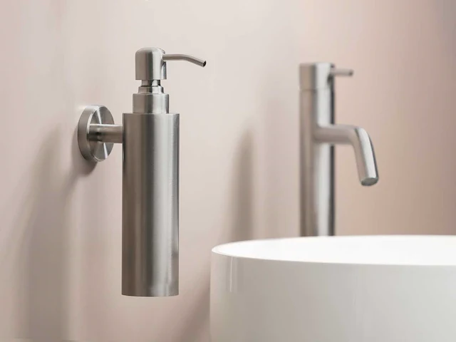 Qisani - flow - zeepdispenser - rvs - afbeelding 2 van  5