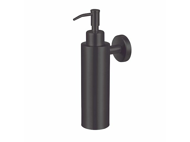 Qisani - flow - zeepdispenser - zwart - afbeelding 1 van  4