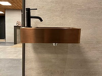 Qisani - vanity copper - fonteinset 40 x 10 cm