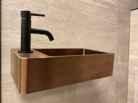 Qisani - vanity copper - fonteinset 40 x 10 cm - afbeelding 6 van  7