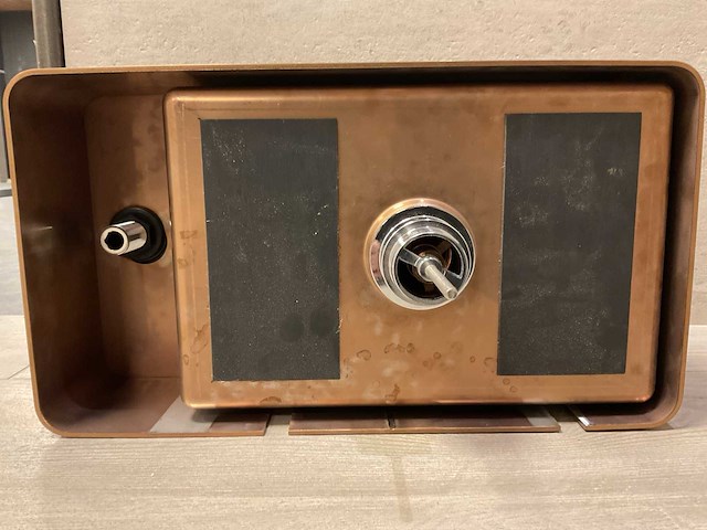 Qisani - vanity copper - fonteinset 40 x 10 cm - afbeelding 7 van  7