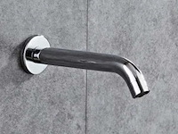 Qisani 253292 baduitloop 19cm chroom - afbeelding 1 van  4