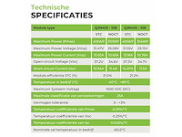 Qj solar - qjm410-108h-b - zonnepaneel - afbeelding 1 van  7