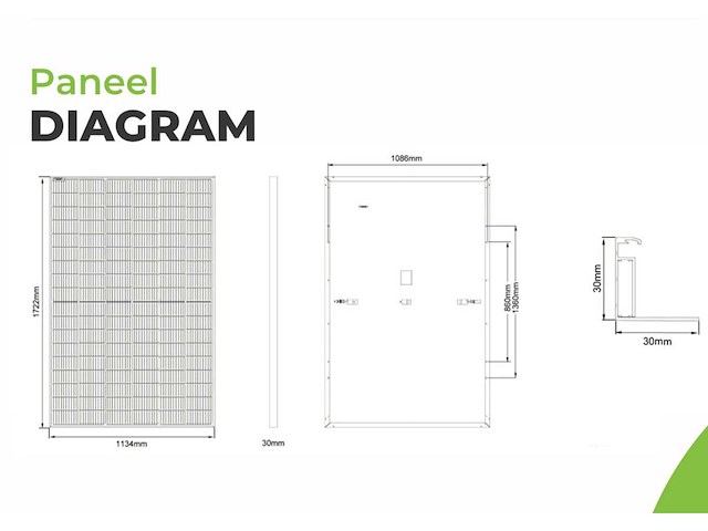 Qj solar - qjm410-108h-b - zonnepaneel - afbeelding 4 van  9