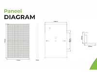 Qj solar - qjm410-108h-b - zonnepaneel - afbeelding 4 van  9