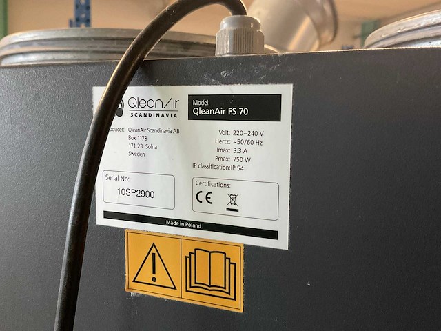 Qlean air fs70 luchtreiniger (2x) - afbeelding 7 van  7