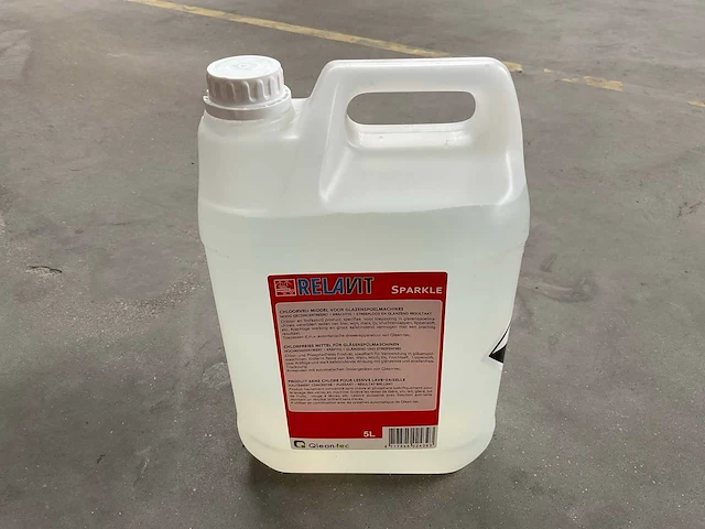 Qlean-tec relavit sparkle jerrycan á 5l chloorvrij middel - afbeelding 1 van  2