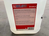 Qlean-tec relavit sparkle jerrycan á 5l chloorvrij middel - afbeelding 2 van  2