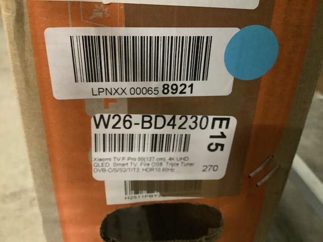 Qled smart tv 50 inch, xiaomi, f pro 50/l50mb, grijs - afbeelding 6 van  8