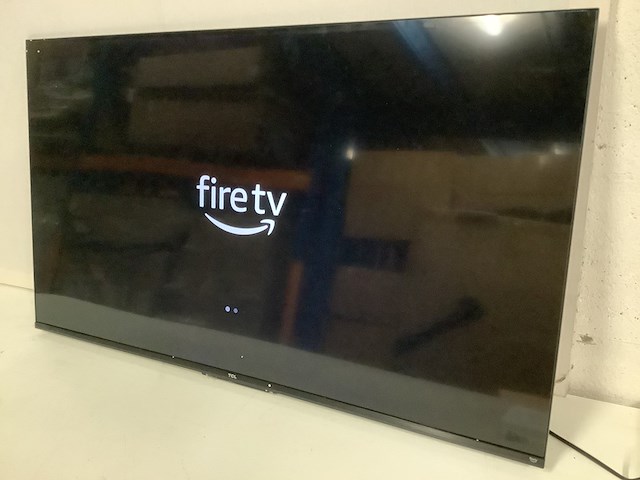 Qled tv 43 inch, tcl, 43t6cx1, zwart - afbeelding 1 van  6