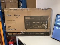 Qled tv 43 inch, tcl, 43t6cx1, zwart - afbeelding 5 van  6