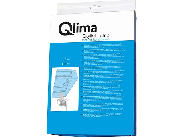 Qlima cover windowfitting skylight - afbeelding 2 van  3