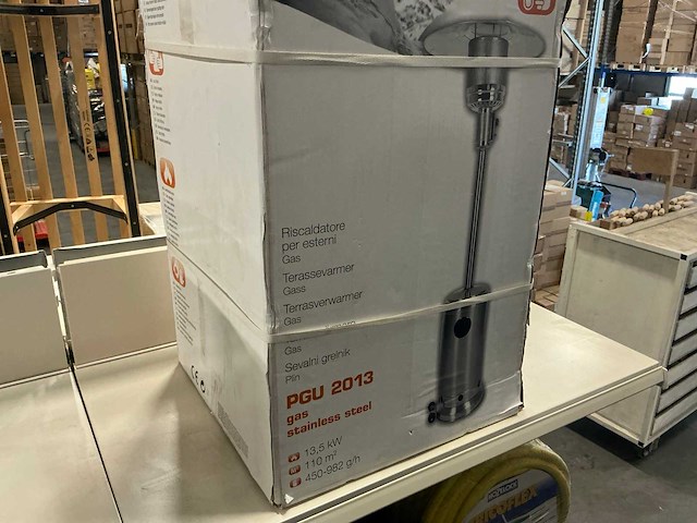 Qlima pgu 2013 gas patio heater - afbeelding 1 van  4