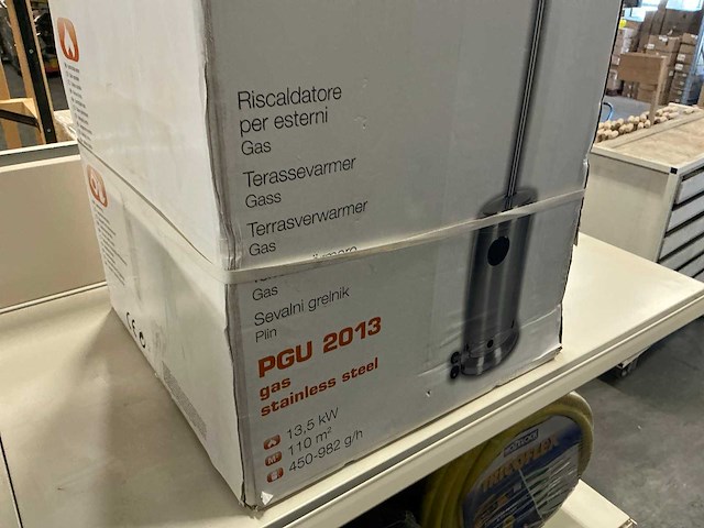 Qlima pgu 2013 gas patio heater - afbeelding 4 van  4