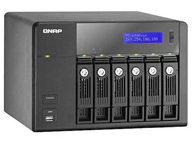 Qnap - ts-659 pro - netwerk-opslagservice - afbeelding 1 van  3