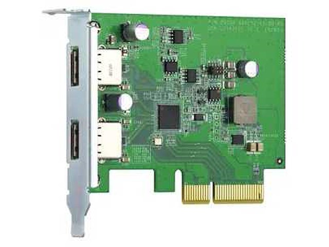 Qnap qxp-10g2u3a usb 3.2 gen 2 expansion card - afbeelding 1 van  2