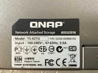 Qnap (ts-421u) - 3x 4 tb sata all-in-one rackmount network attached storage - afbeelding 3 van  3