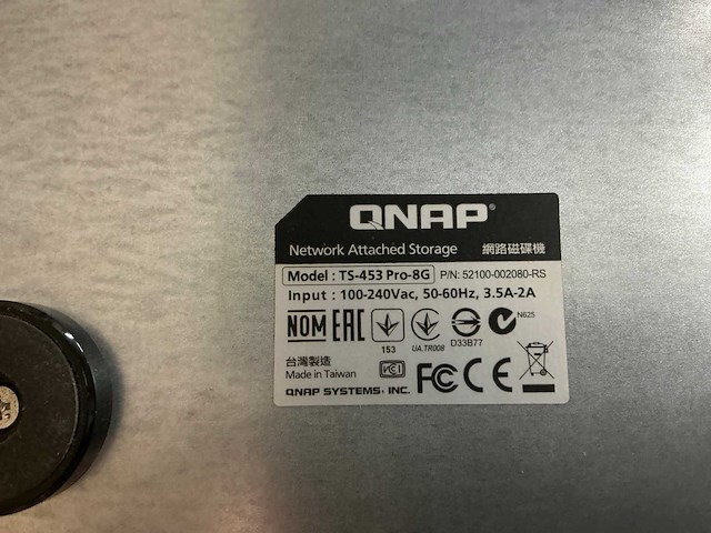 Qnap ts-453 pro-8g netwerkopslag - afbeelding 4 van  5