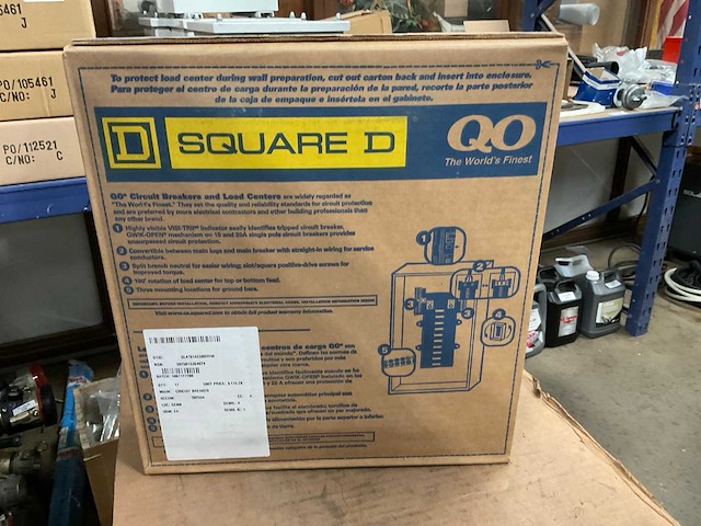 Qo circuit breaker and load center (5x) - afbeelding 1 van  6