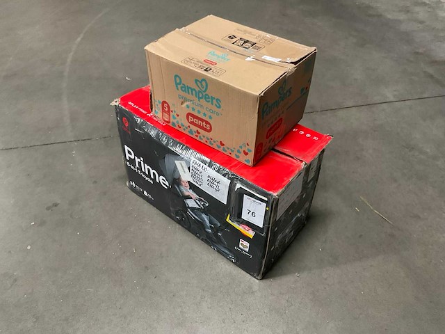 Qplay 6-in-1vtricycle prime kinderstoeltje en luiers - afbeelding 1 van  7