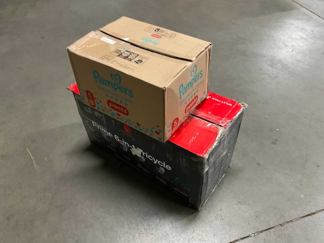 Qplay 6-in-1vtricycle prime kinderstoeltje en luiers - afbeelding 2 van  7