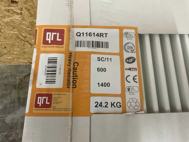 Qrl q11614rt radiator (5x) - afbeelding 3 van  4