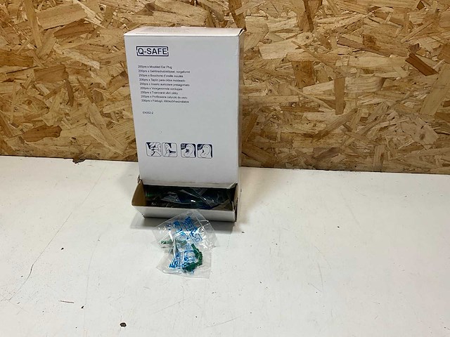 Qsafe gehoorbescherming (2000x) - afbeelding 1 van  5