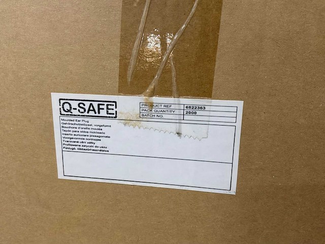 Qsafe gehoorbescherming (2000x) - afbeelding 4 van  5