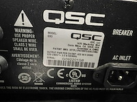 Qsc - gx3 - versterker - afbeelding 2 van  3