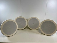 Qsc (ad-p6t) 6,5” two-way pendant mount loudspeakers (4x) - afbeelding 1 van  5