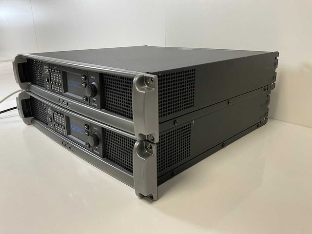 Qsc (cxd 4.3q) 4-channel processing network amplifier q-sys (2x) - afbeelding 5 van  11