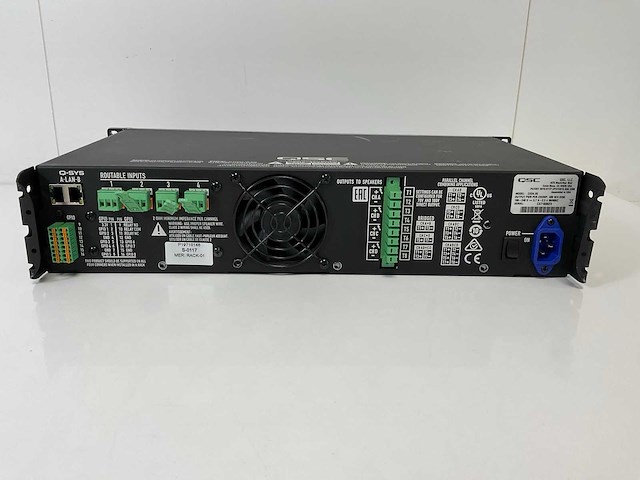 Qsc (cxd4-2q), channel network processing amplifier - afbeelding 5 van  6