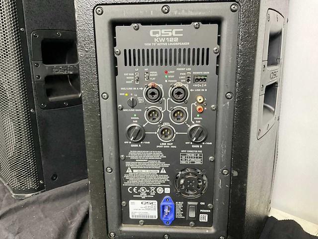 Qsc kw122 qsc actieve speaker (2x) - afbeelding 6 van  7