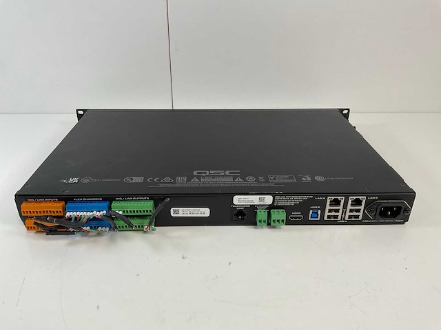 Qsc (qsyscore-110f) professional audio & video control processor - afbeelding 5 van  6