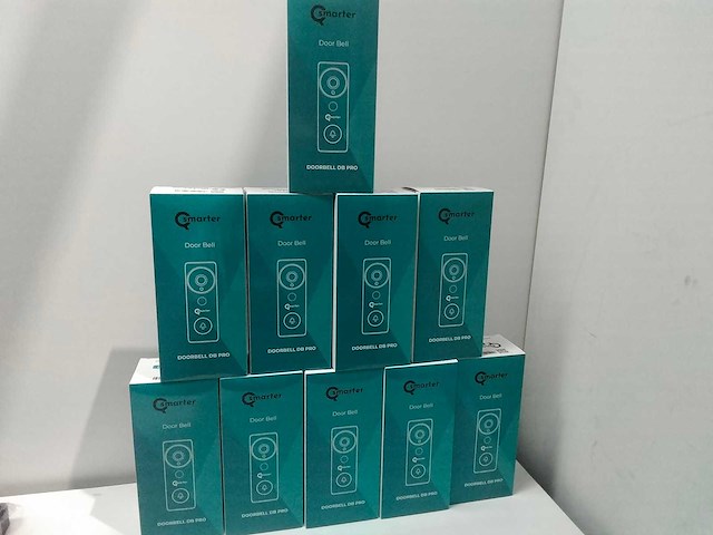 Qsmarter - draadloze video deurbellen (10x) - afbeelding 1 van  4