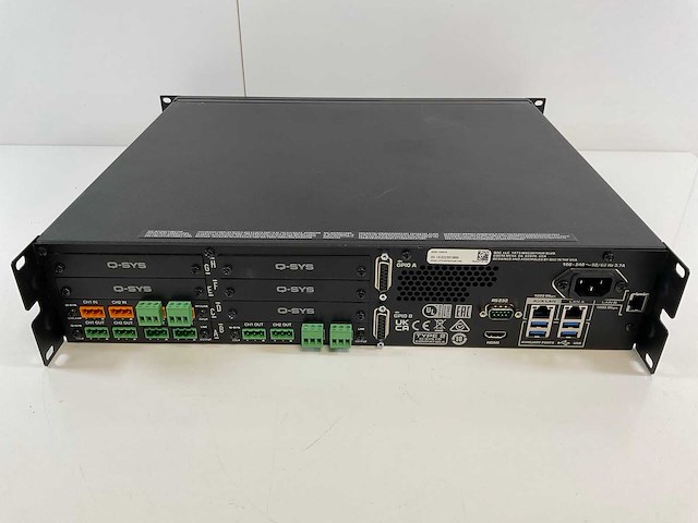 Qsys (core 510i) audio/video integrated control processor - afbeelding 3 van  4