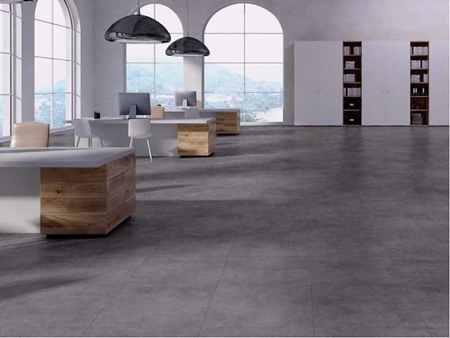 Qua granite ark antraciet mat vloertegel 60x120 cm 50,4 m² - afbeelding 6 van  6