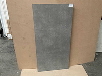 Qua granite ark antraciet mat vloertegel 60x120 cm 50,4 m² - afbeelding 2 van  3