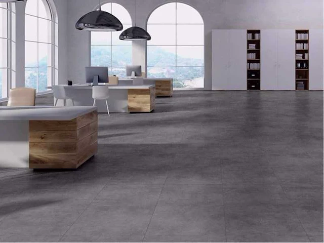 Qua granite ark antraciet mat vloertegel 60x120 cm 50,4 m² - afbeelding 6 van  6