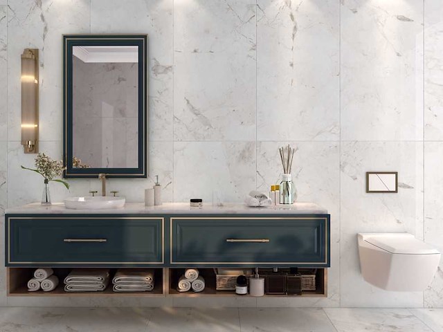 Qua granite aurora gepolijst vloertegel 60x120 cm 50,4 m² - afbeelding 4 van  5