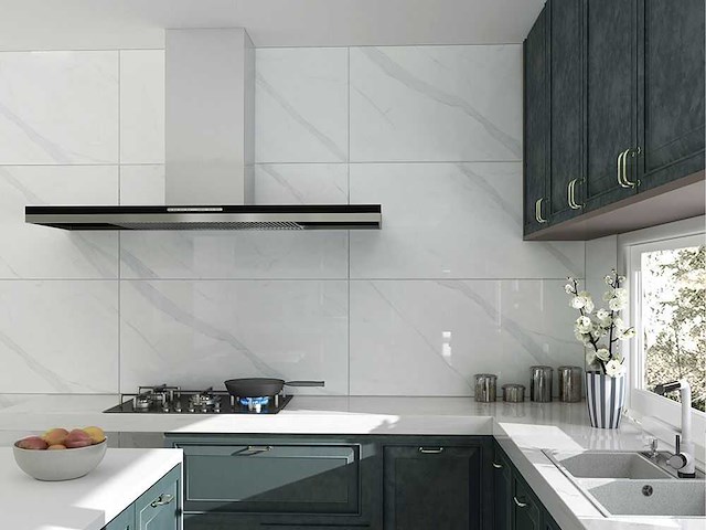 Qua granite calacatta gepolijst 60x60 cm tegel 46,08 m² - afbeelding 4 van  10