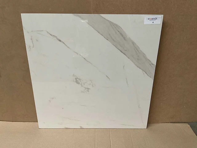 Qua granite calacatta gepolijst 60x60 cm tegel 92,16 m² - afbeelding 2 van  10