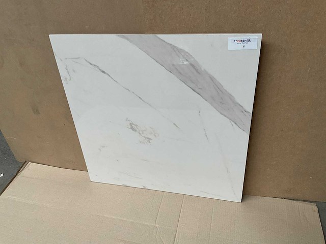 Qua granite calacatta gepolijst 60x60 cm tegel 92,16 m² - afbeelding 2 van  10