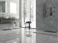 Qua granite pulpis grijs gepolijst vloertegel 100x100 cm 60 m² - afbeelding 7 van  14