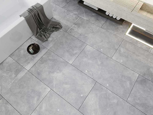 Qua granite pulpis grijs gepolijst vloertegel 100x100 cm 60 m² - afbeelding 13 van  14